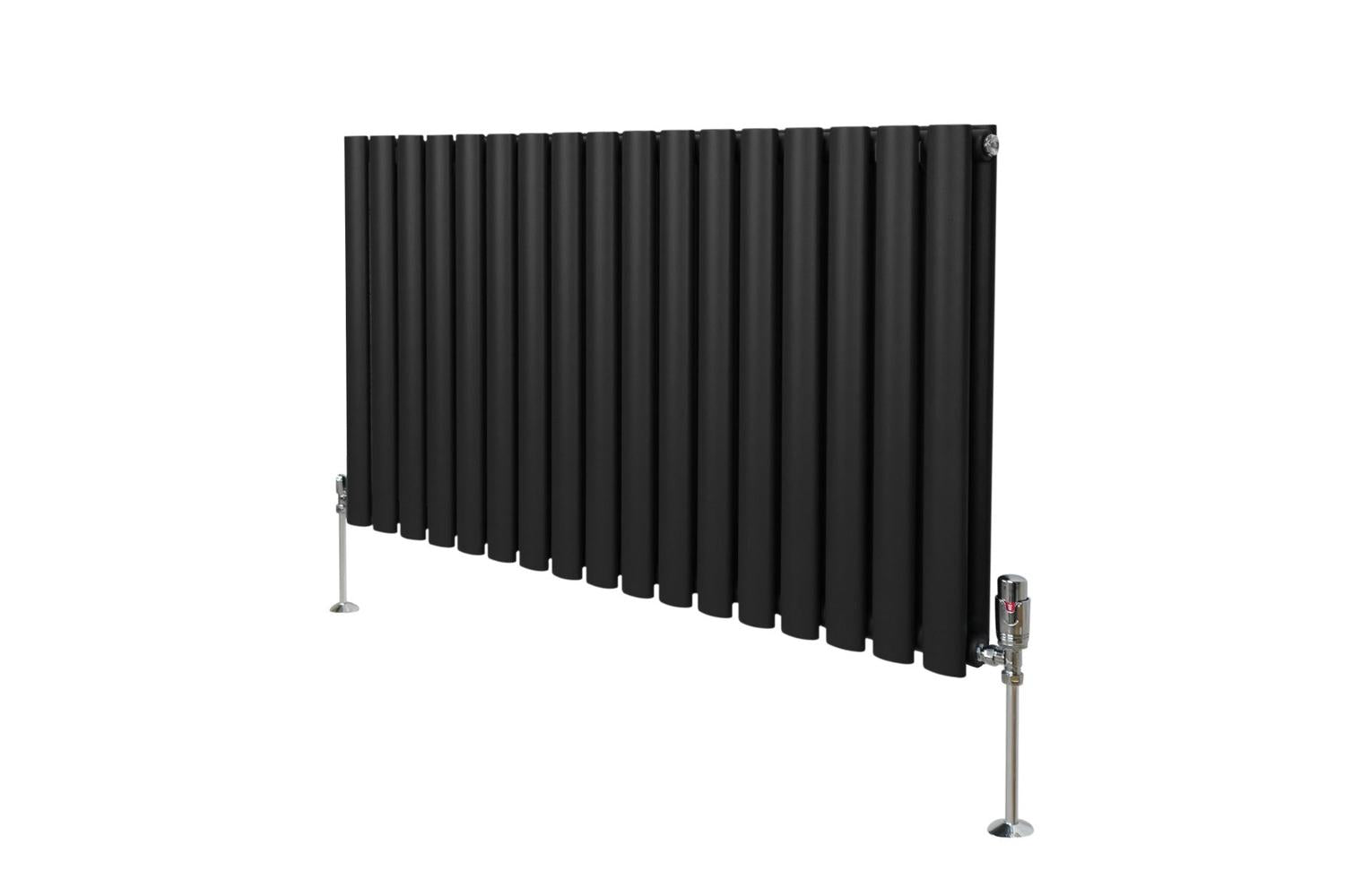 Monstershop 10737 - Oval Column Radiator & Valves - 600mm X