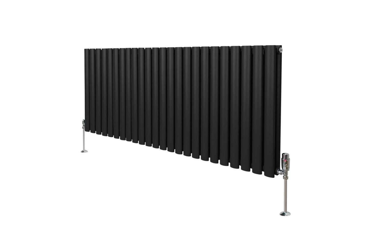 Monstershop 10743 - Oval Column Radiator & Valves - 600mm X-2