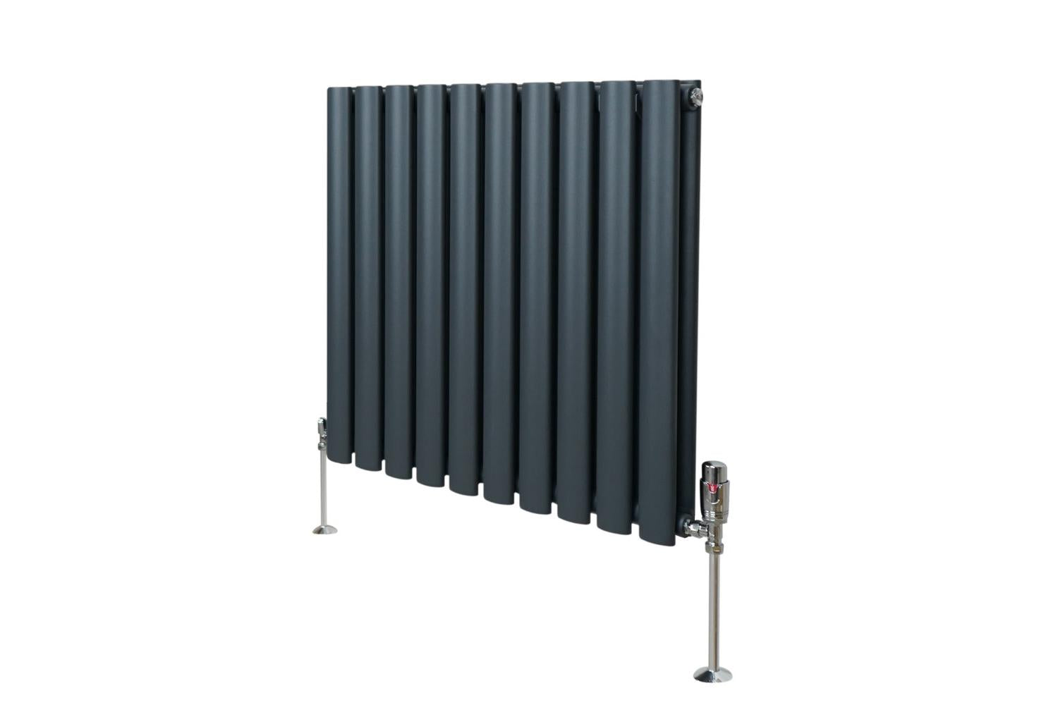 Monstershop 10729 - Oval Column Radiator & Valves - 600mm X