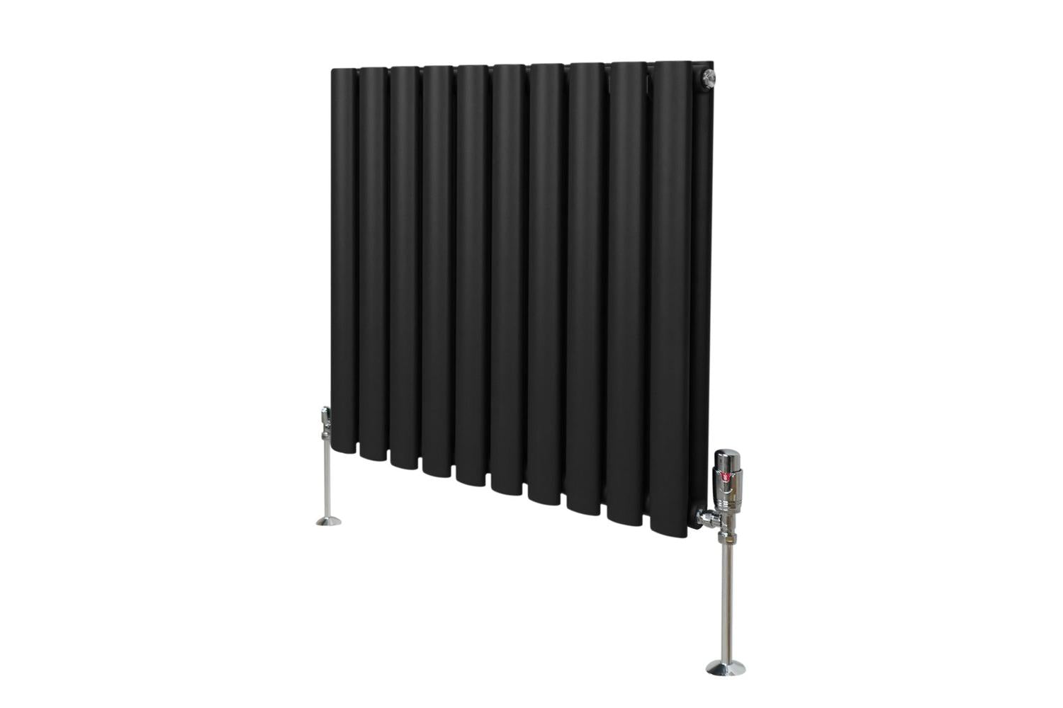 Monstershop 10731 - Oval Column Radiator & Valves - 600mm X-2