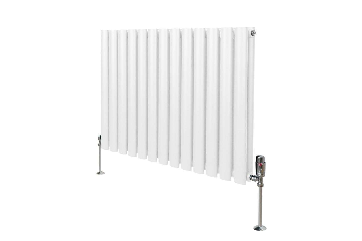Monstershop 10733 - Oval Column Radiator & Valves - 600mm X-2
