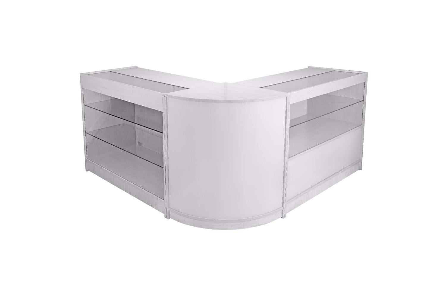 Monstershop 23957 - Pegasus Brilliant White Shop Counter & R