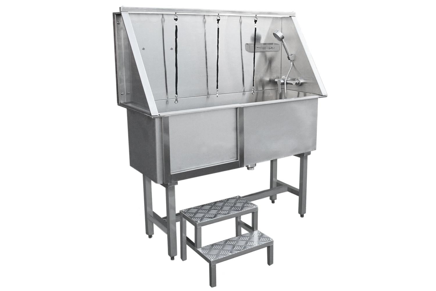 Monstershop 26255 - Pet Dog Bath Steel Tub Washing Station 4-4