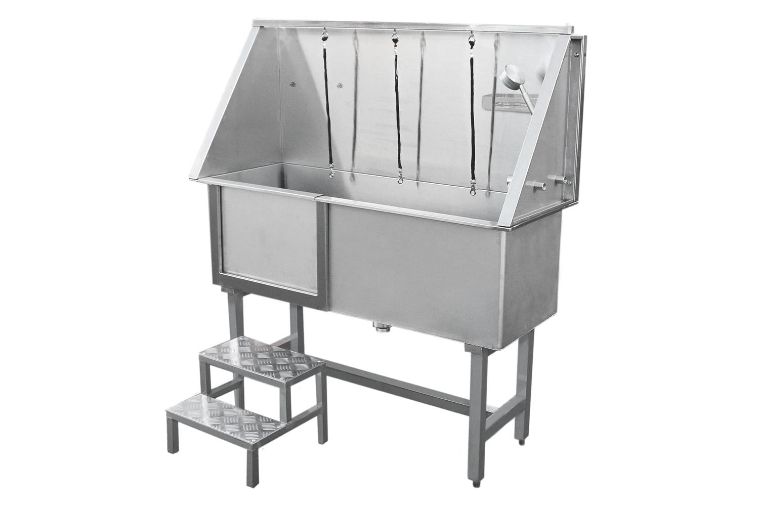 Monstershop 26255 - Pet Dog Bath Steel Tub Washing Station 4-7