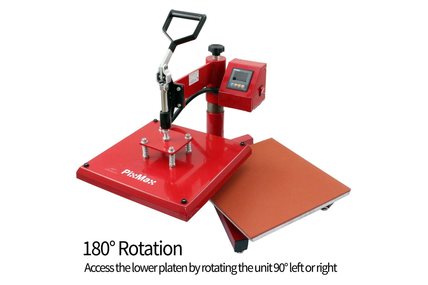 Monstershop 10562 - Pixmax 38cm Swing Heat Press & Vinyl Cut-6