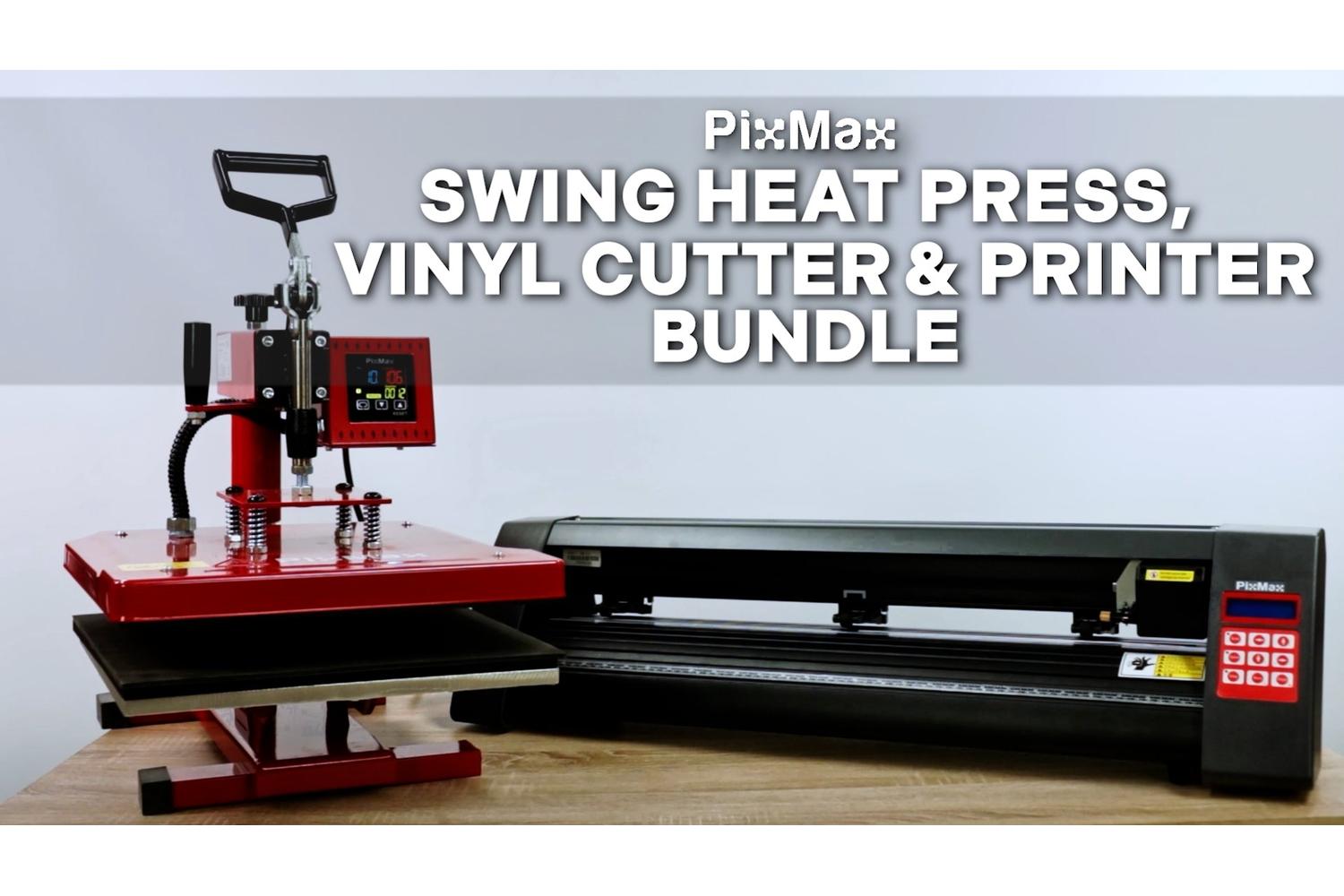 Monstershop 10565 - Pixmax 38cm Swing Heat Press Vinyl Cutte