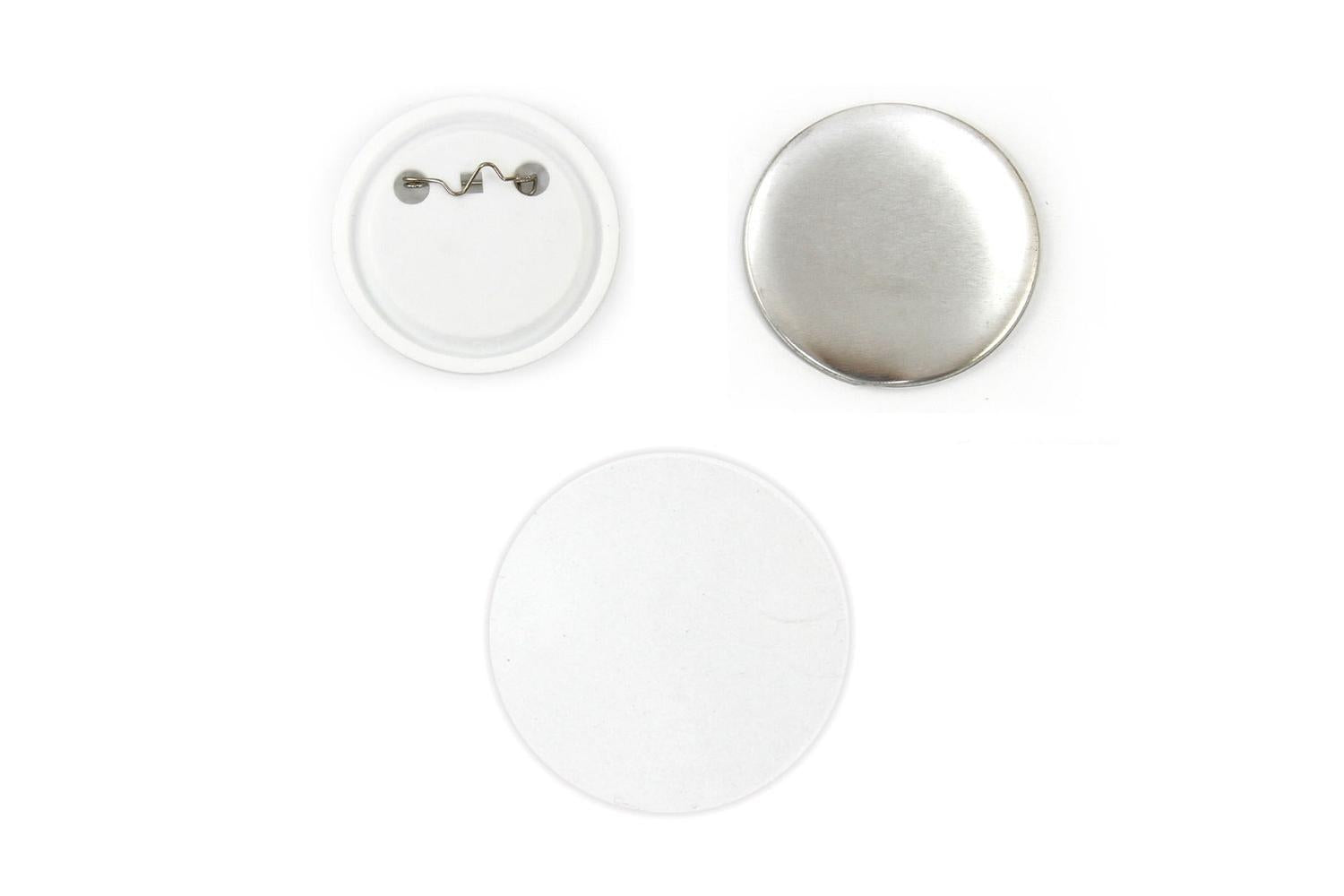 Monstershop 10549 - Pixmax 58mm Badge Components 100 Blanks-2