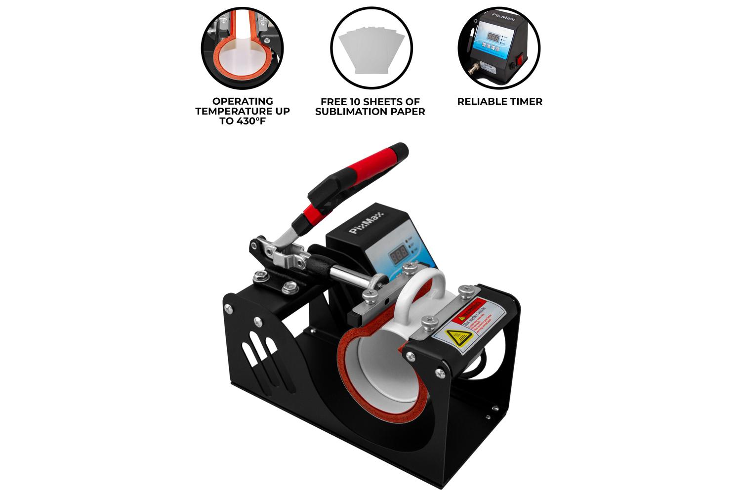 Monstershop 9108 - Pixmax Sublimation Mug Press Machine-3