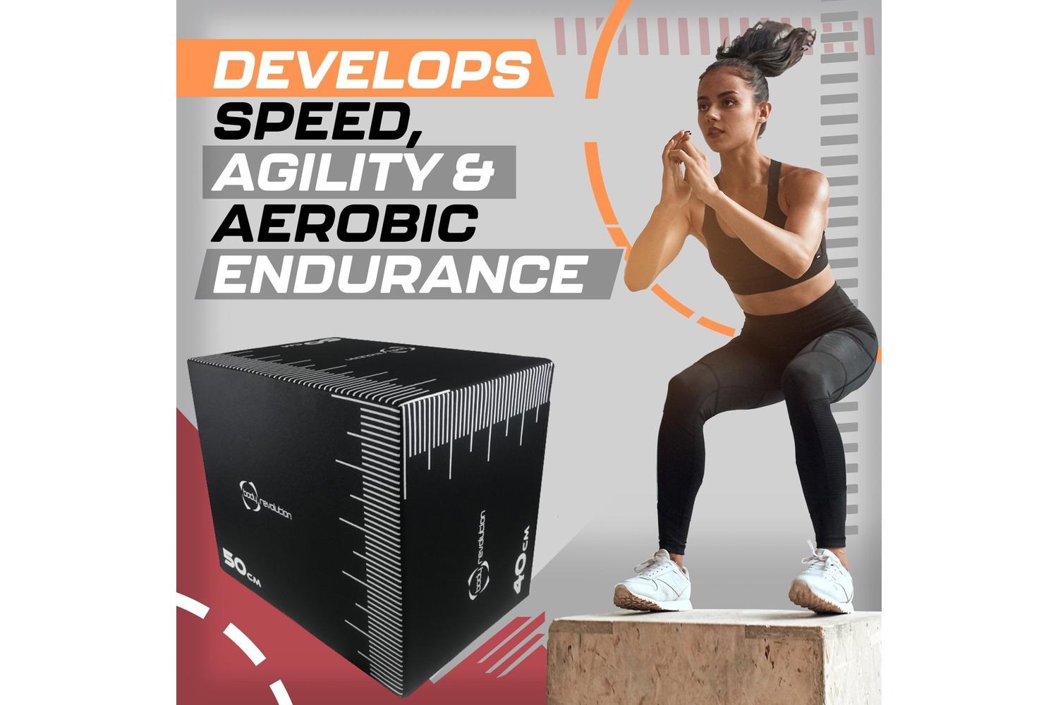 Monstershop 30175 - Plyometric Box-5
