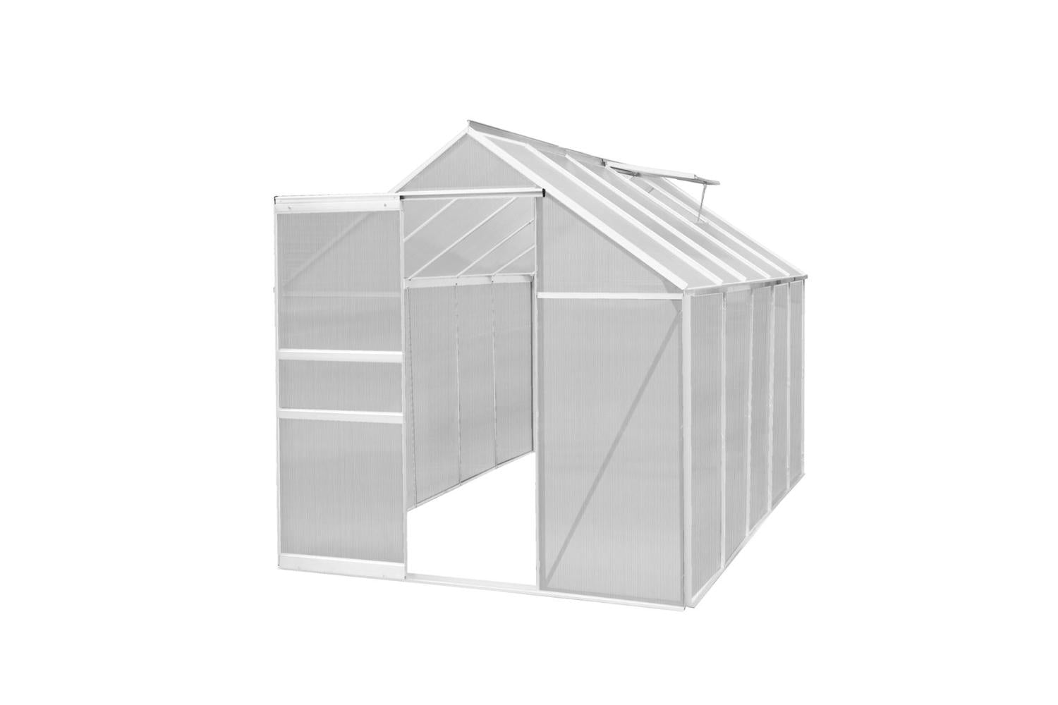 Monstershop 213486 - Polycarbonate Greenhouse 6ft X 10ft