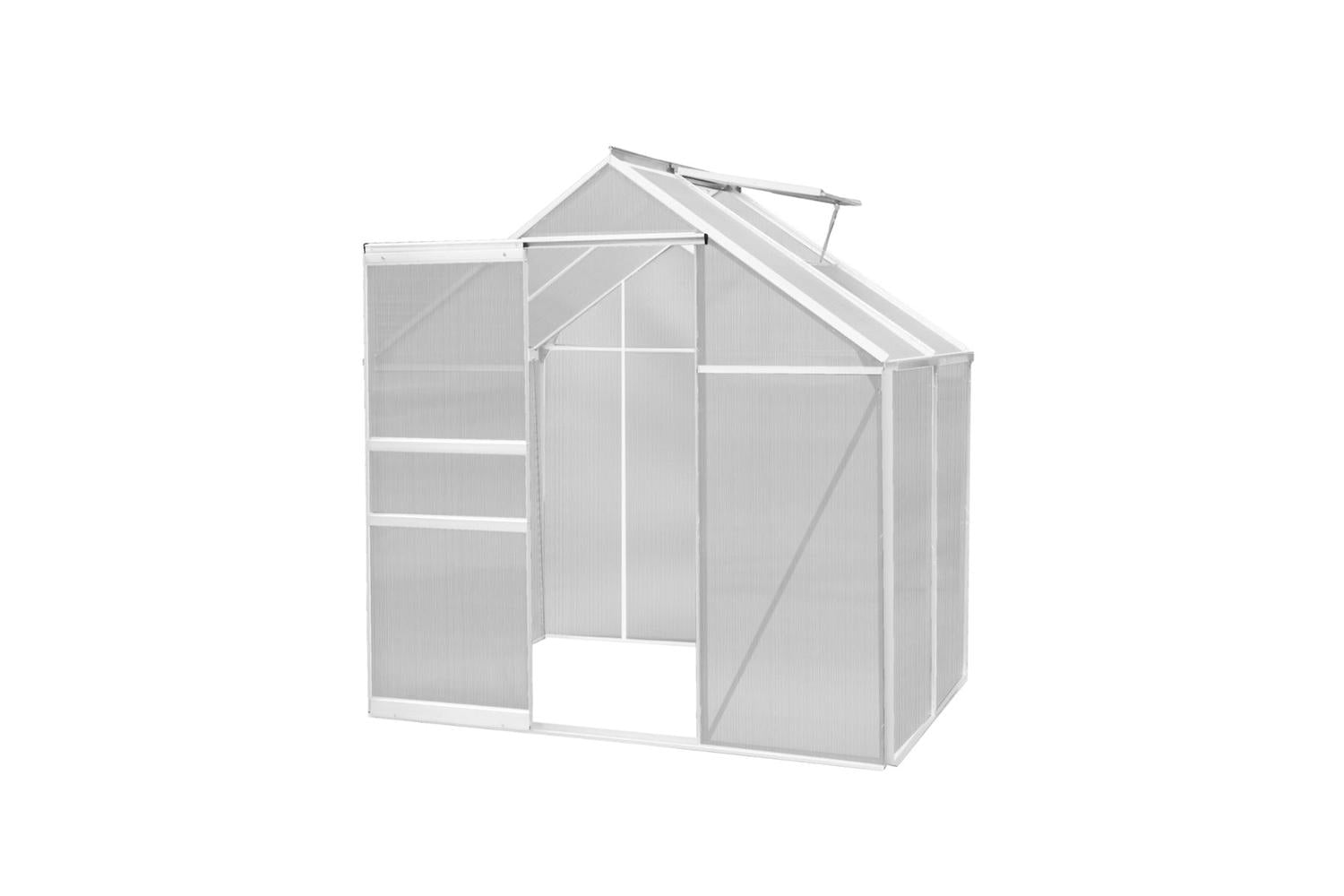 Monstershop 213475 - Polycarbonate Greenhouse 6ft X 4ft