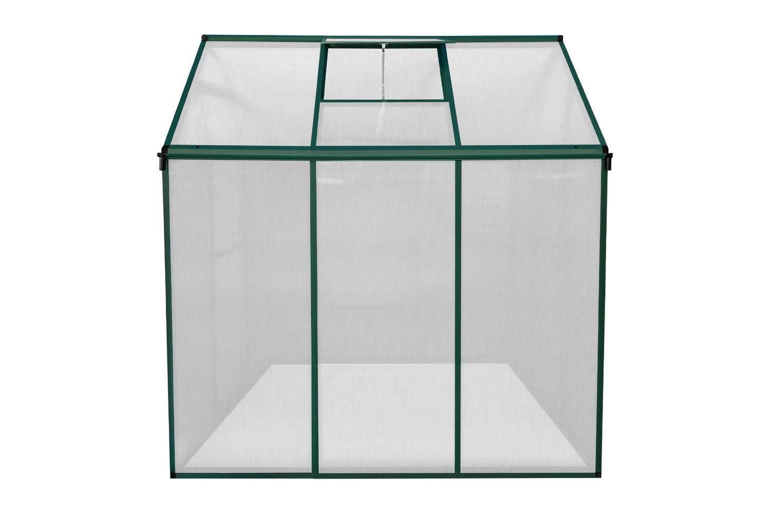 Monstershop 210609 - Polycarbonate Greenhouse 6ft X 6ft-4