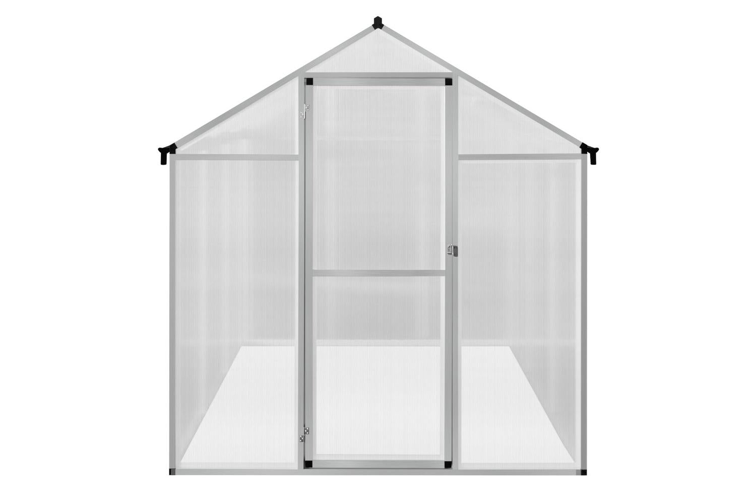 Monstershop 210619 - Polycarbonate Greenhouse 6ft X 6ft S-3