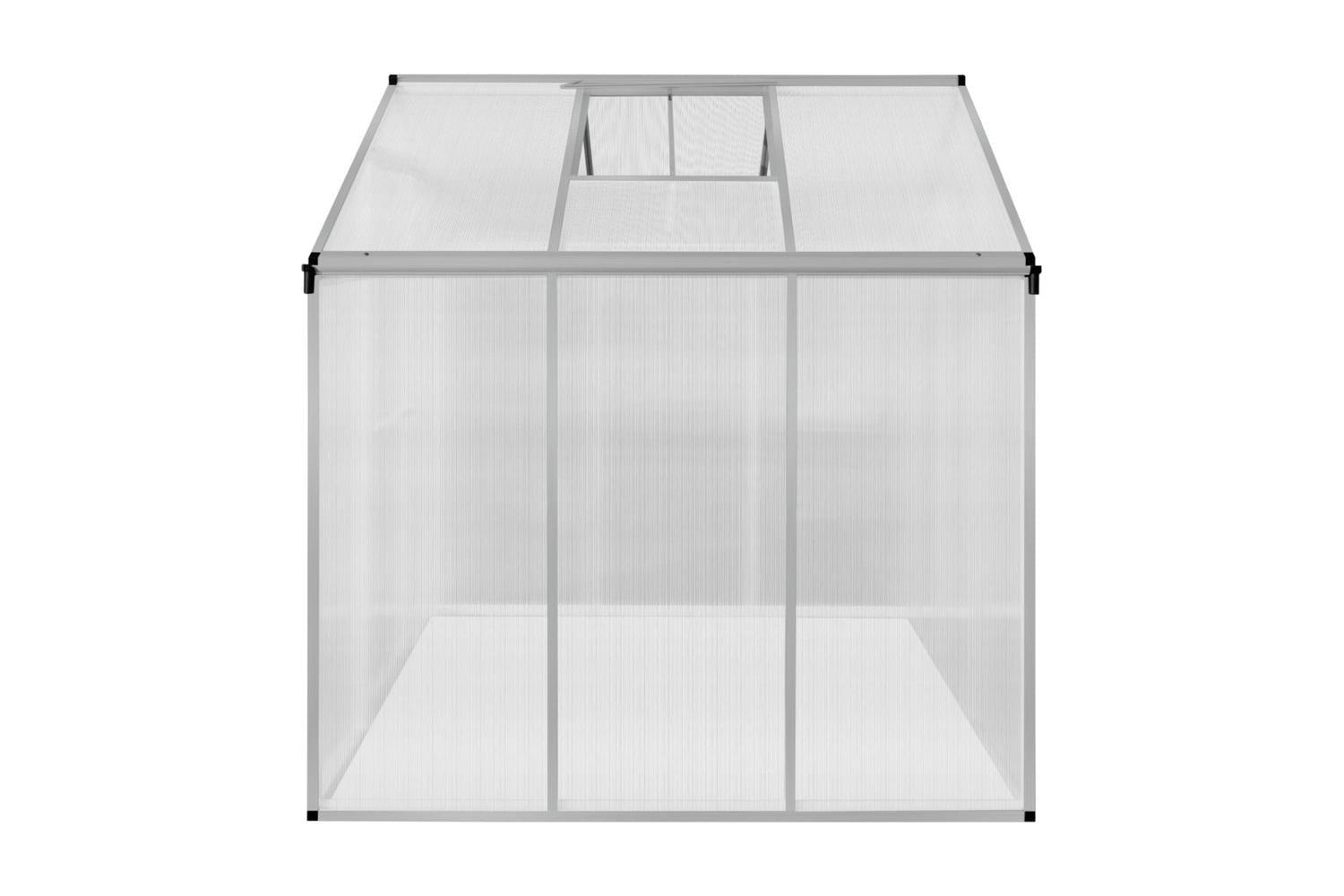 Monstershop 210619 - Polycarbonate Greenhouse 6ft X 6ft S-4