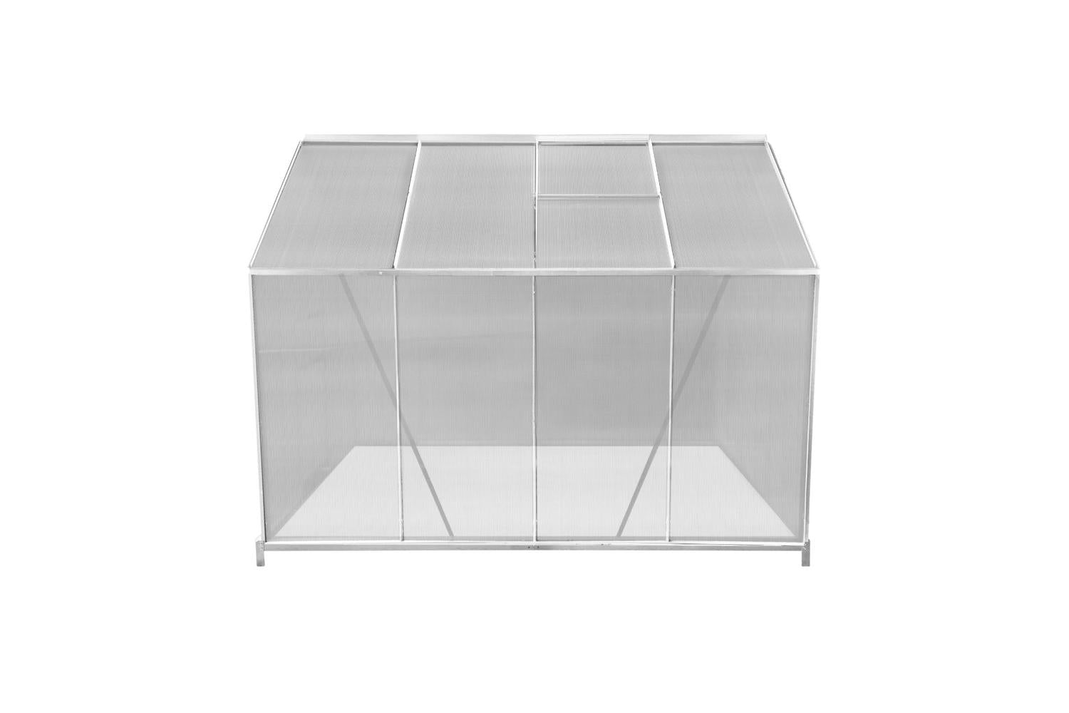 Monstershop 213471 - Polycarbonate Greenhouse 6ft X 8ft With-4