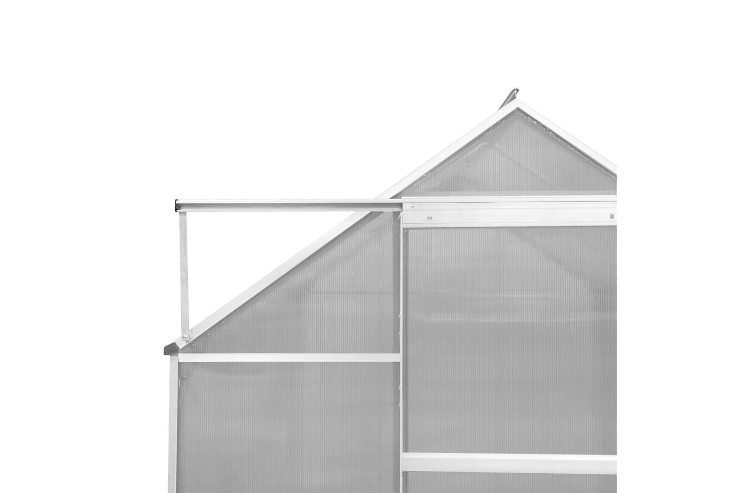 Monstershop 213471 - Polycarbonate Greenhouse 6ft X 8ft With-8