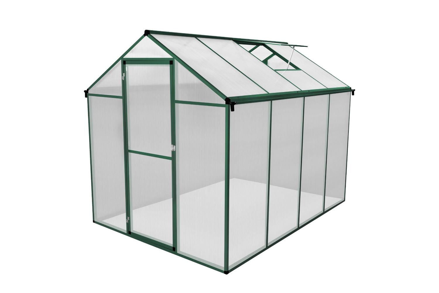 Monstershop 210615 - Polycarbonate Greenhouse 6ft X 8ft