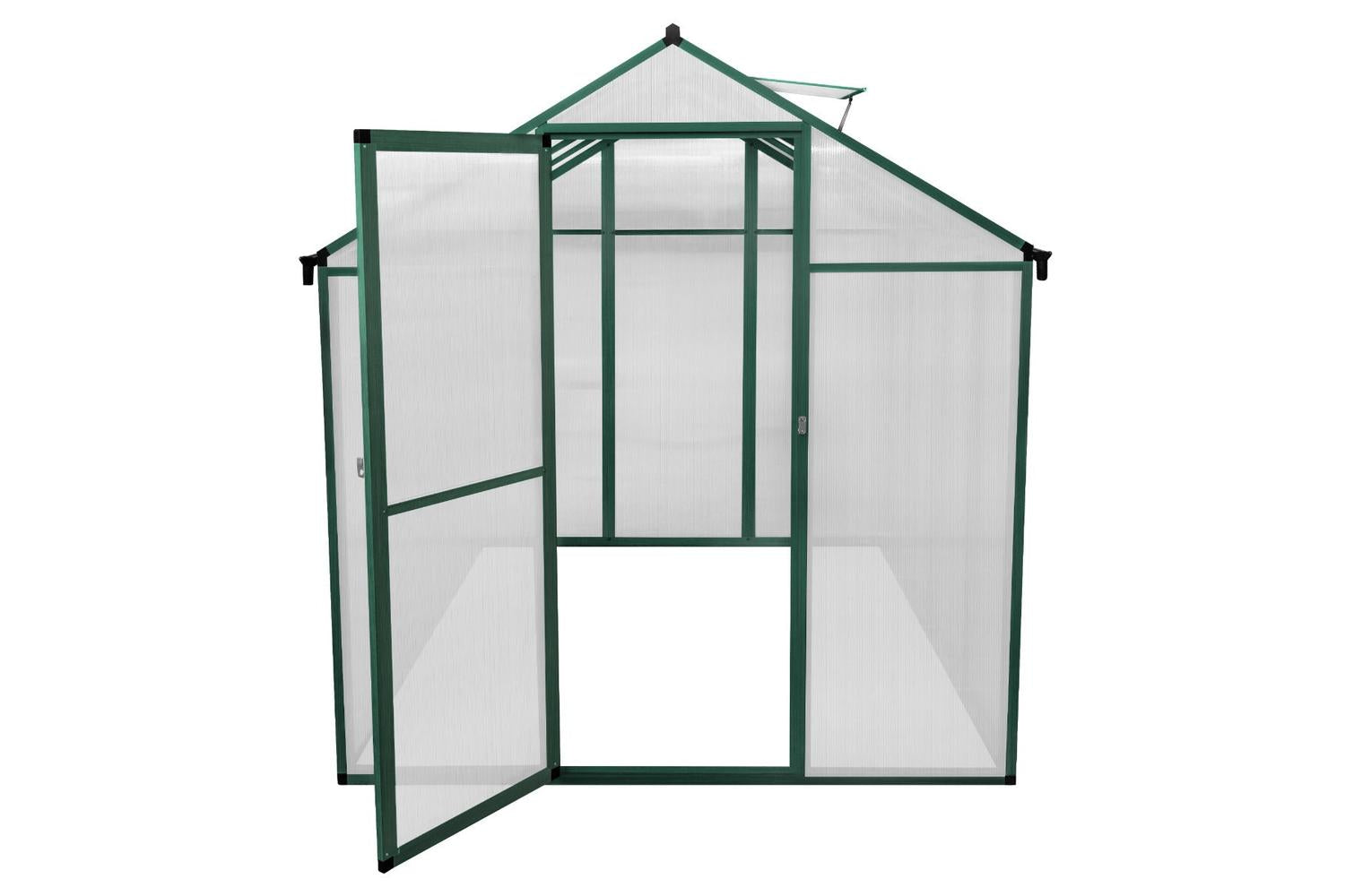 Monstershop 210615 - Polycarbonate Greenhouse 6ft X 8ft-6