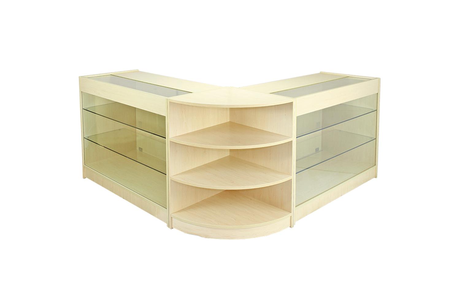 Monstershop 5003(2)#5005 - Pulsar Maple Shop Counter & Retai