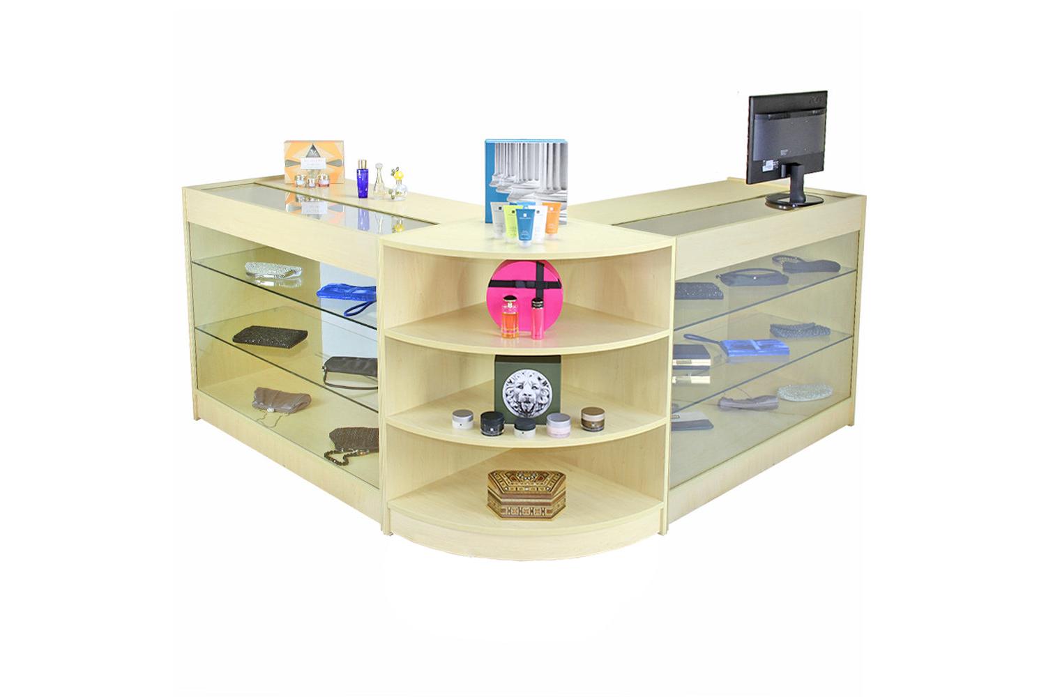 Monstershop 5003(2)#5005 - Pulsar Maple Shop Counter & Retai-2