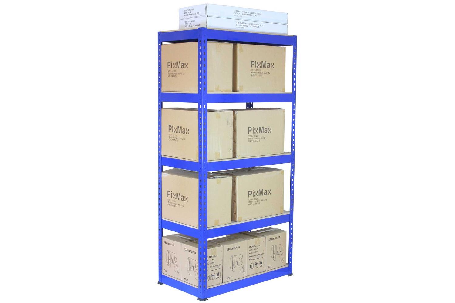 Monstershop 3 x Q-Rax Warehouse shelves | 120cm-4