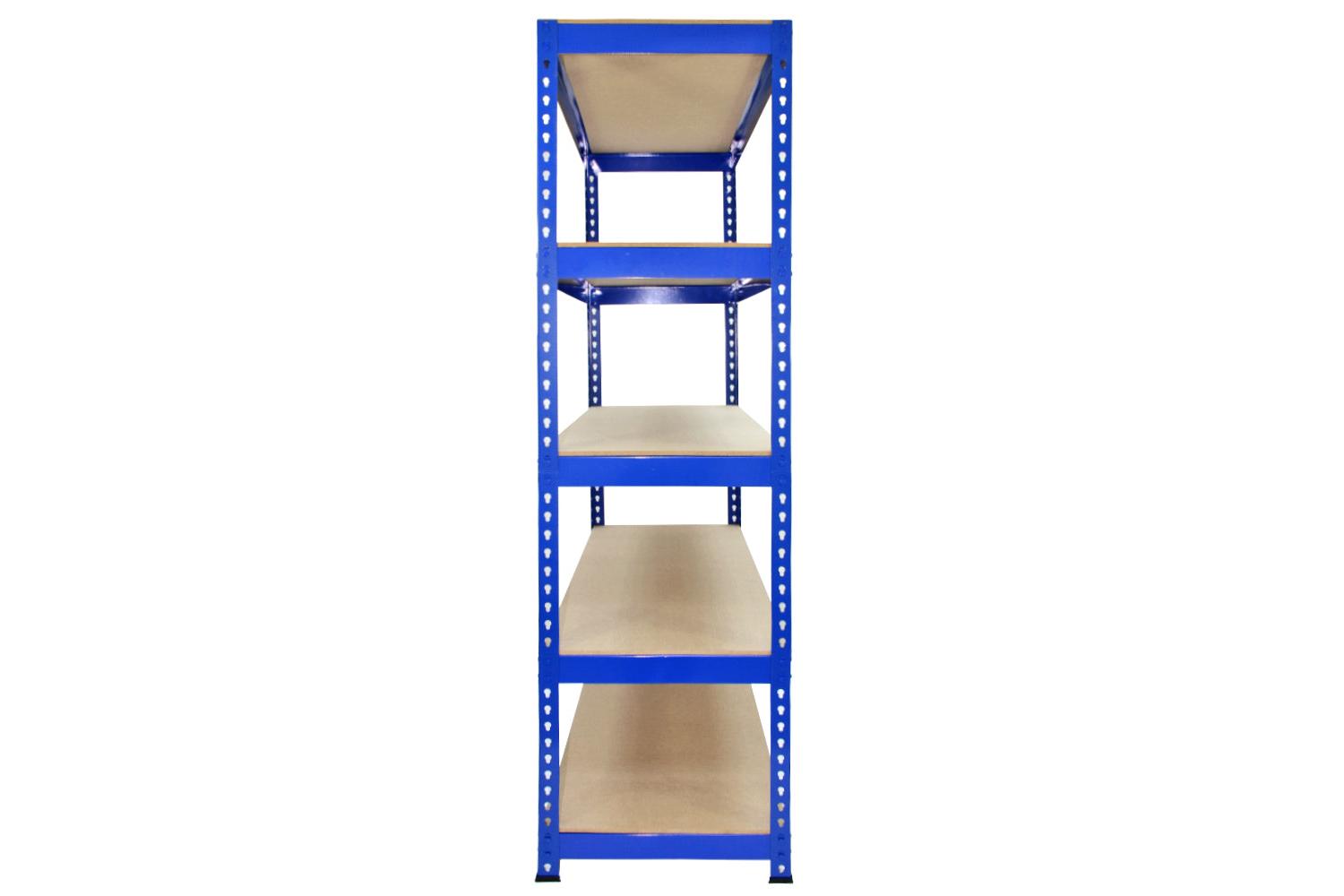 Monstershop 7002 - Q-rax Blue Metal Shelving Units - 120cm X-4