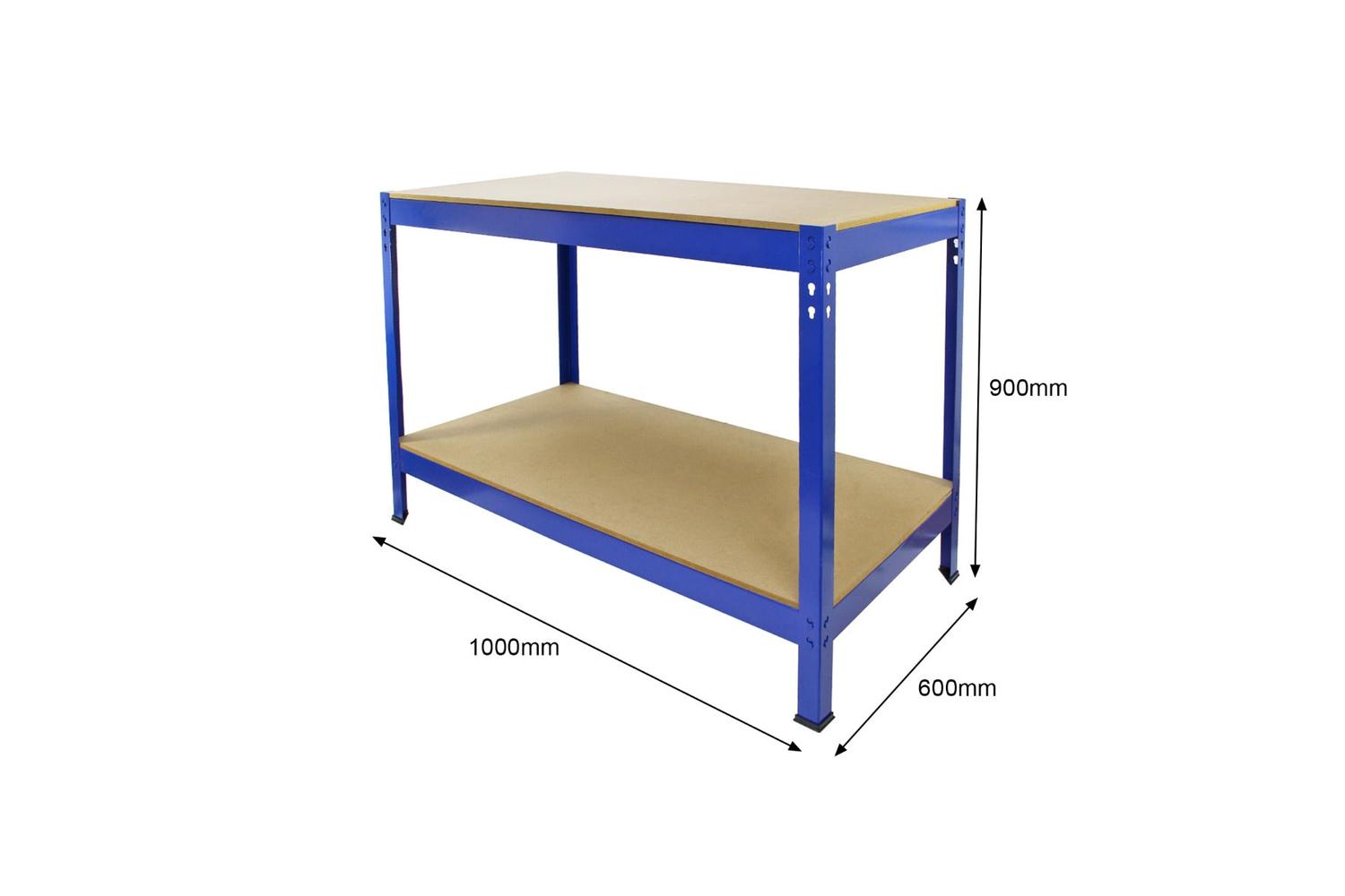 Monstershop 28786 - Q-rax Blue Workbench 100cm-6