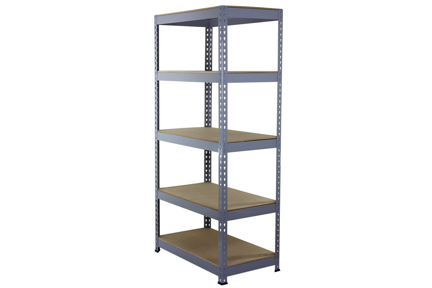 Monstershop 7000 - Q-rax Grey Shelving Units - 90cm X 180cm