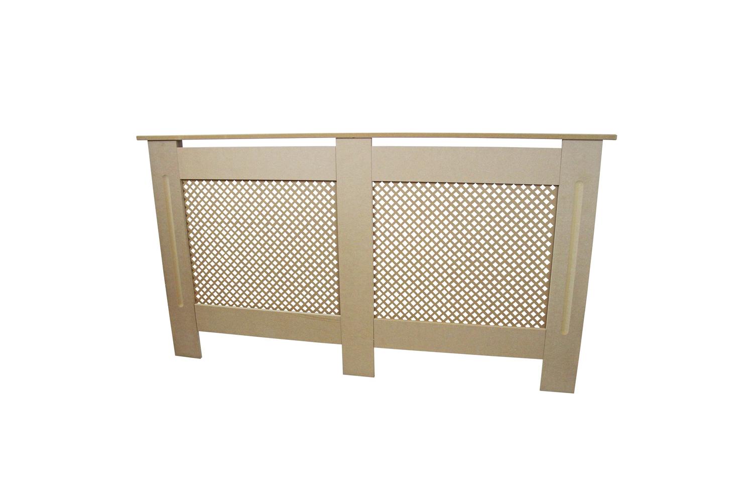 Monstershop 24293 - Radiator Cover Mdf Unfinished 1515mm-4