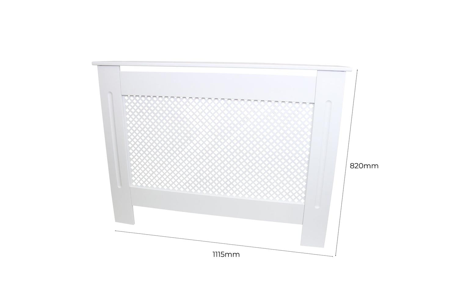 Monstershop 24297 - Radiator Cover Mdf White 1115mm-4
