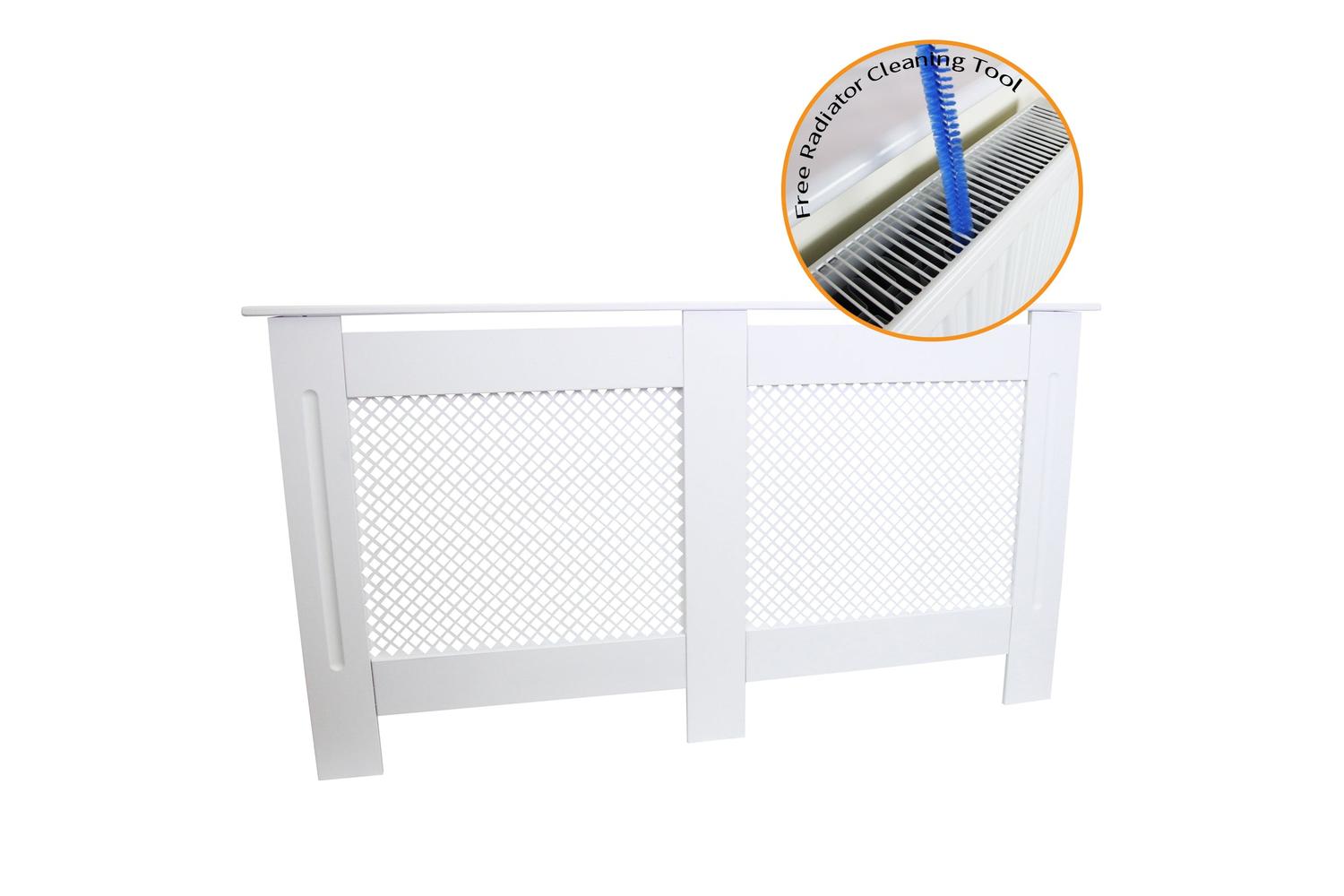 Monstershop 24298 - Radiator Cover Mdf White 1515mm-2