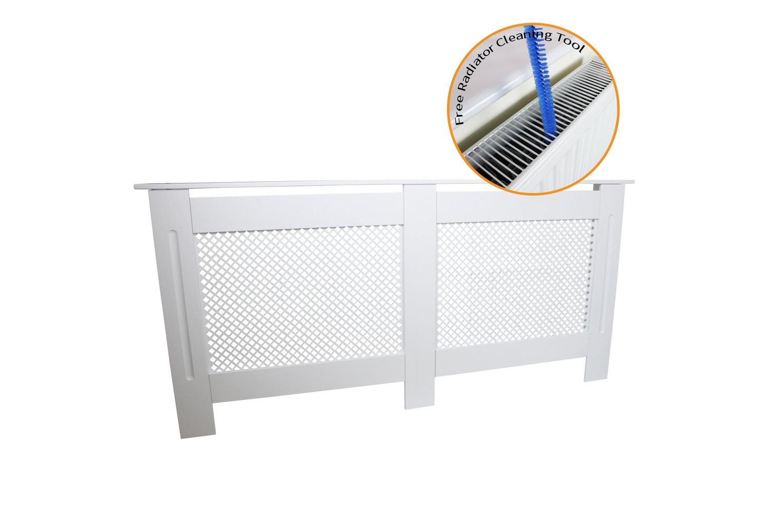 Monstershop 24299 - Radiator Cover Mdf White 1720mm-2