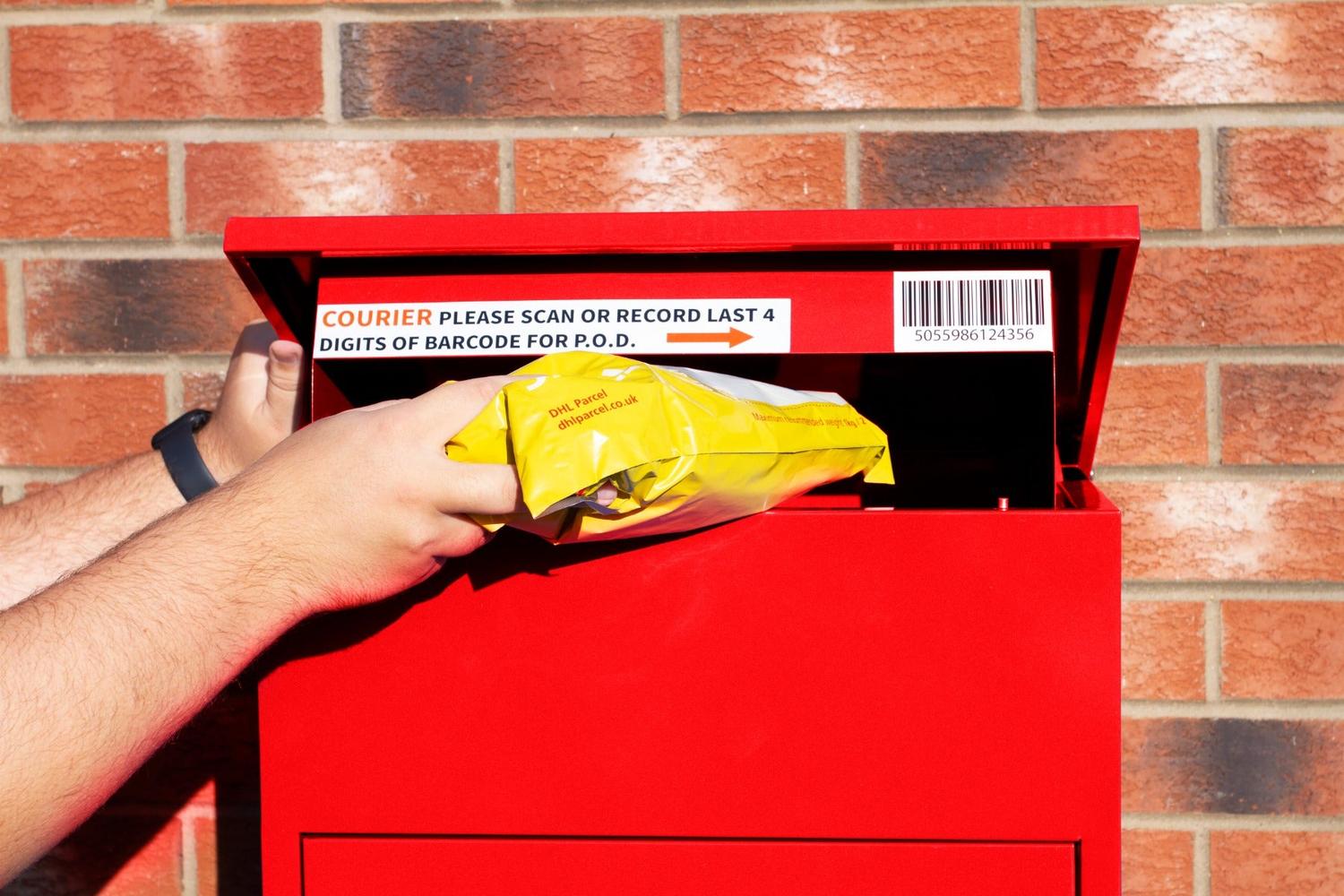Monstershop 28147 - Red Parcel Post Box-3