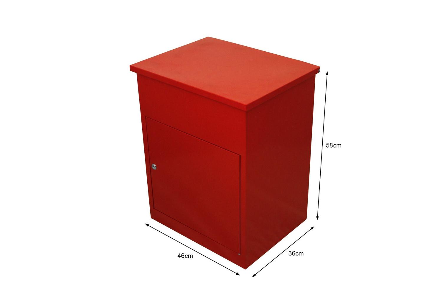 Monstershop 28147 - Red Parcel Post Box-4