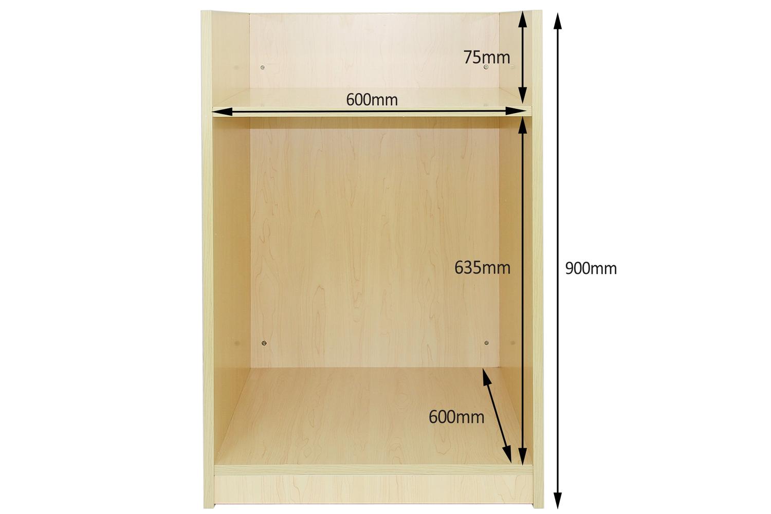 Monstershop 5102 - Retail Service Counter - Maple-5