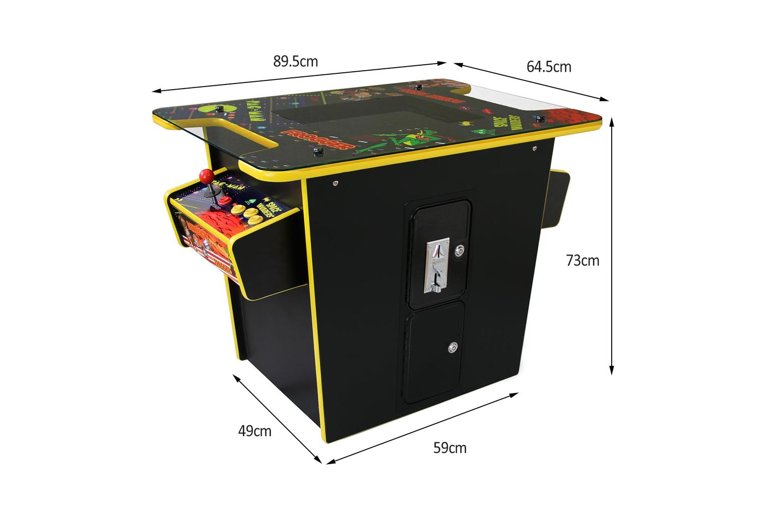 Monstershop 23294 - Retro Cocktail Table Arcade Games Machin-6