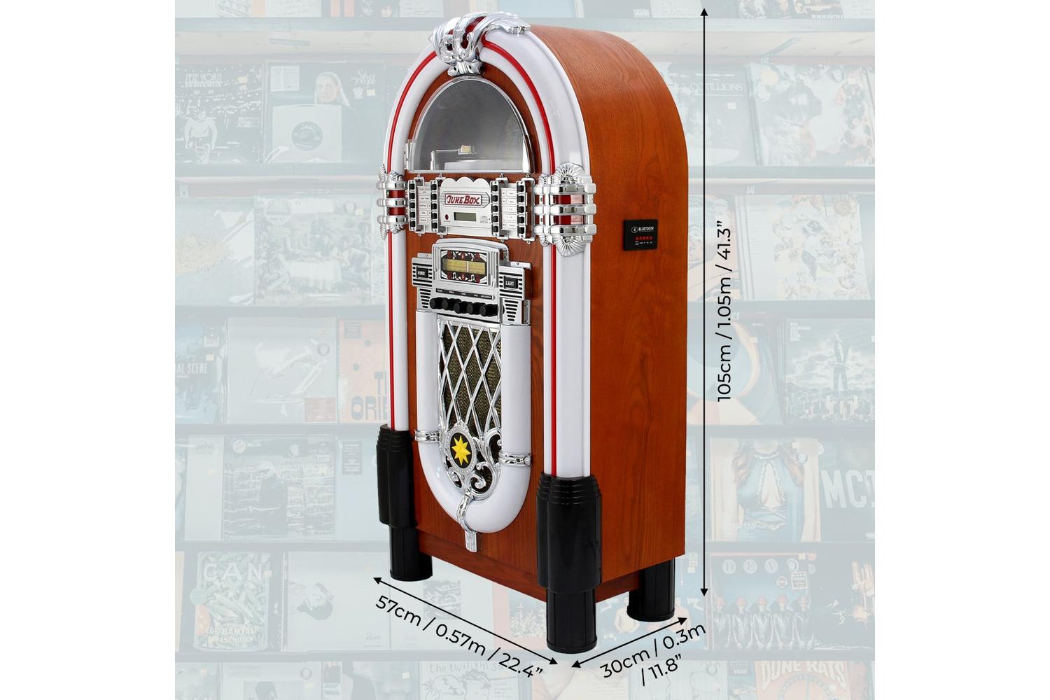 Monstershop 10667 - Retro Style Illuminated Jukebox Sound Sy-3
