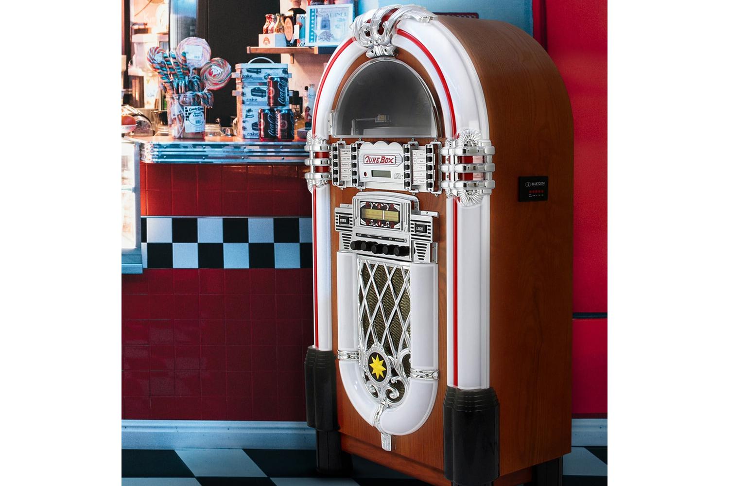 Monstershop 10667 - Retro Style Illuminated Jukebox Sound Sy-4