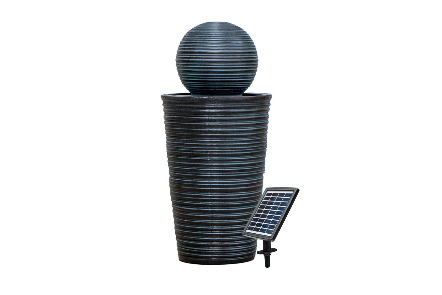 Monstershop 27602 - Round Ball Solar Water Feature-3