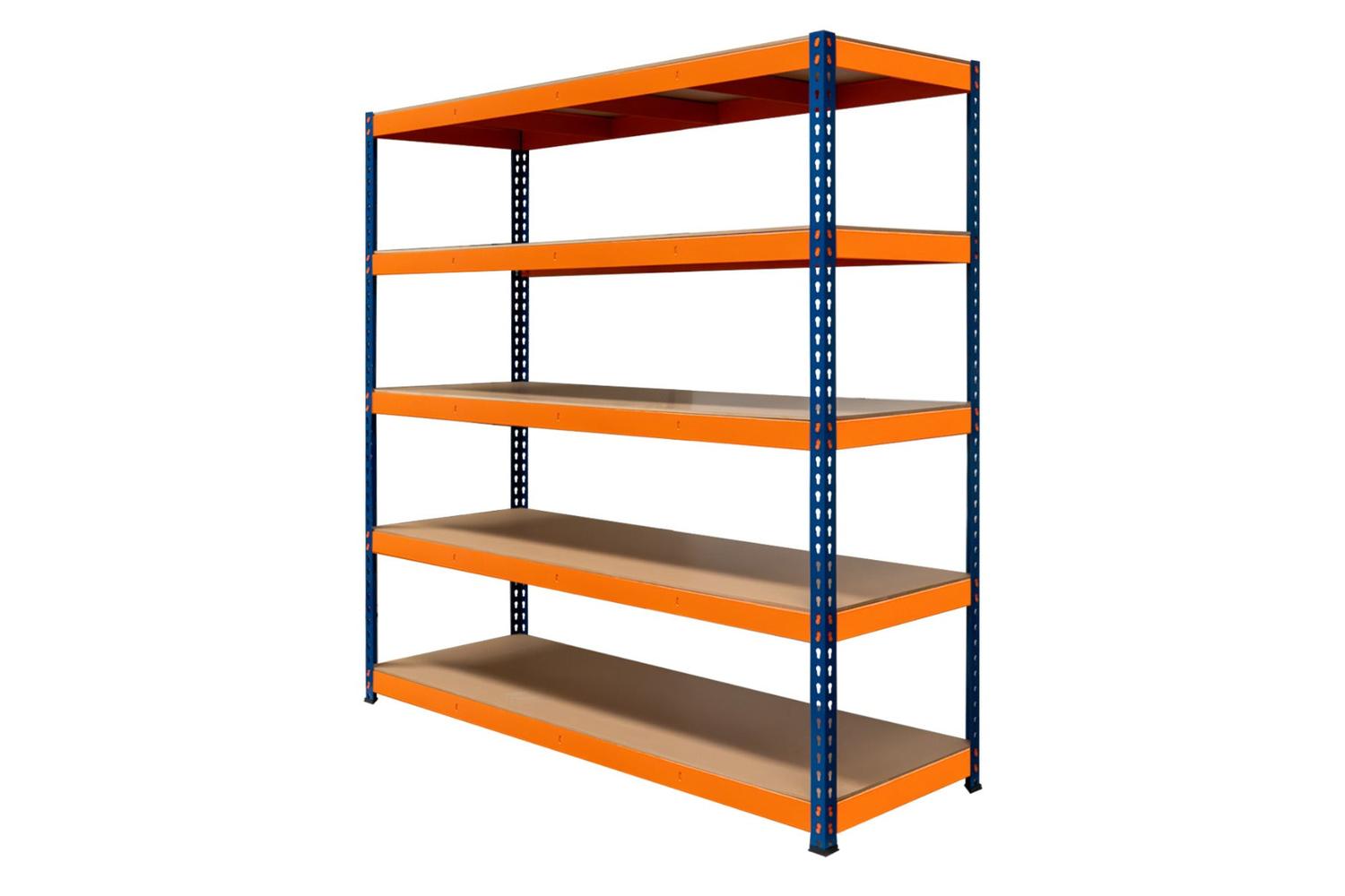 Monstershop 213161 - S-rax 5 Shelf Racking - 180cm X 180cm X-2