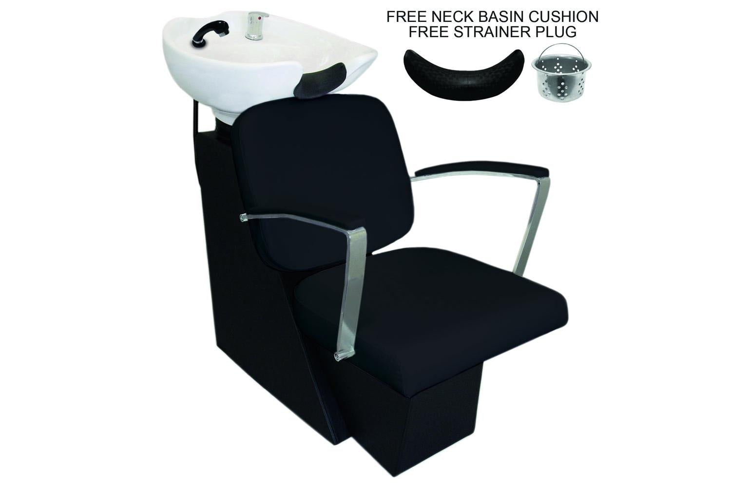 Monstershop 26745 - Salon Backwash Chair In Black-3