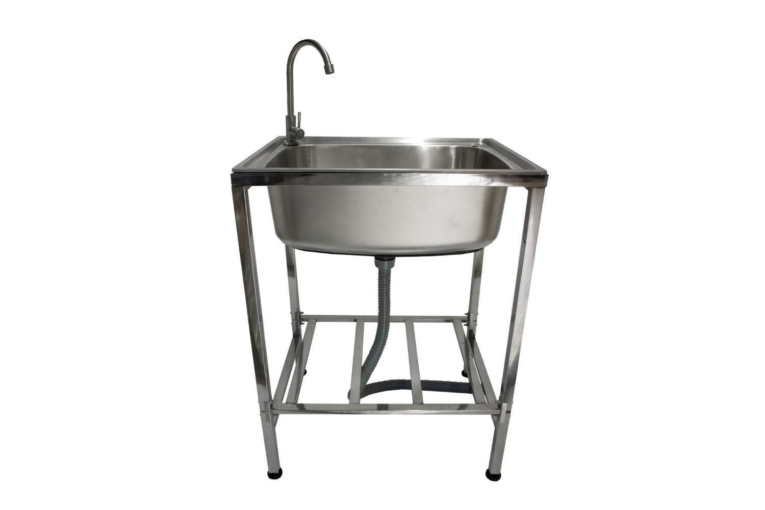 Monstershop 28720 - Stainless Steel Camping Sink - Portable-2