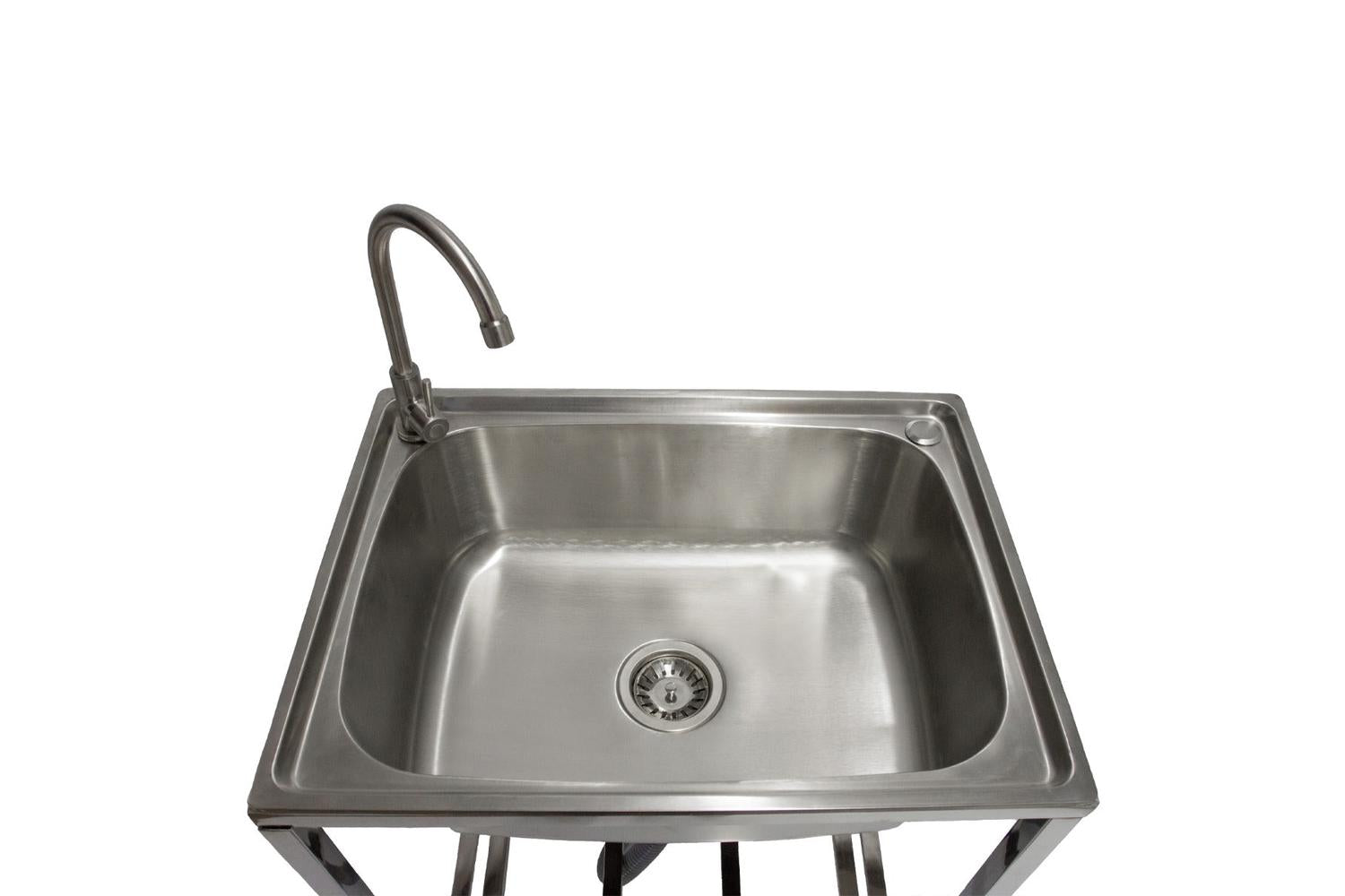 Monstershop 28720 - Stainless Steel Camping Sink - Portable-5