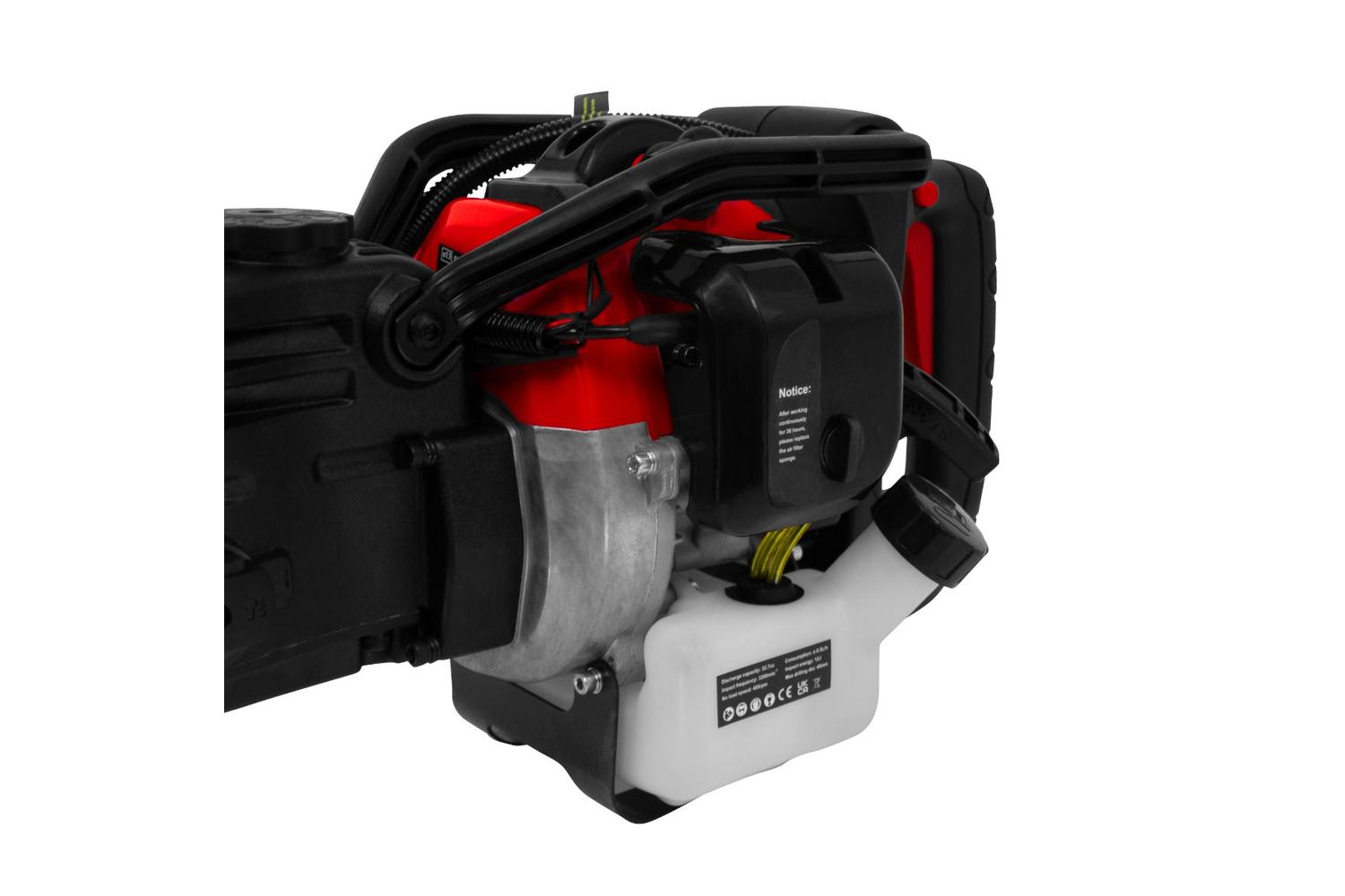 Monstershop 24813 - T-mech 2-stroke Petrol Hammer Drill-8