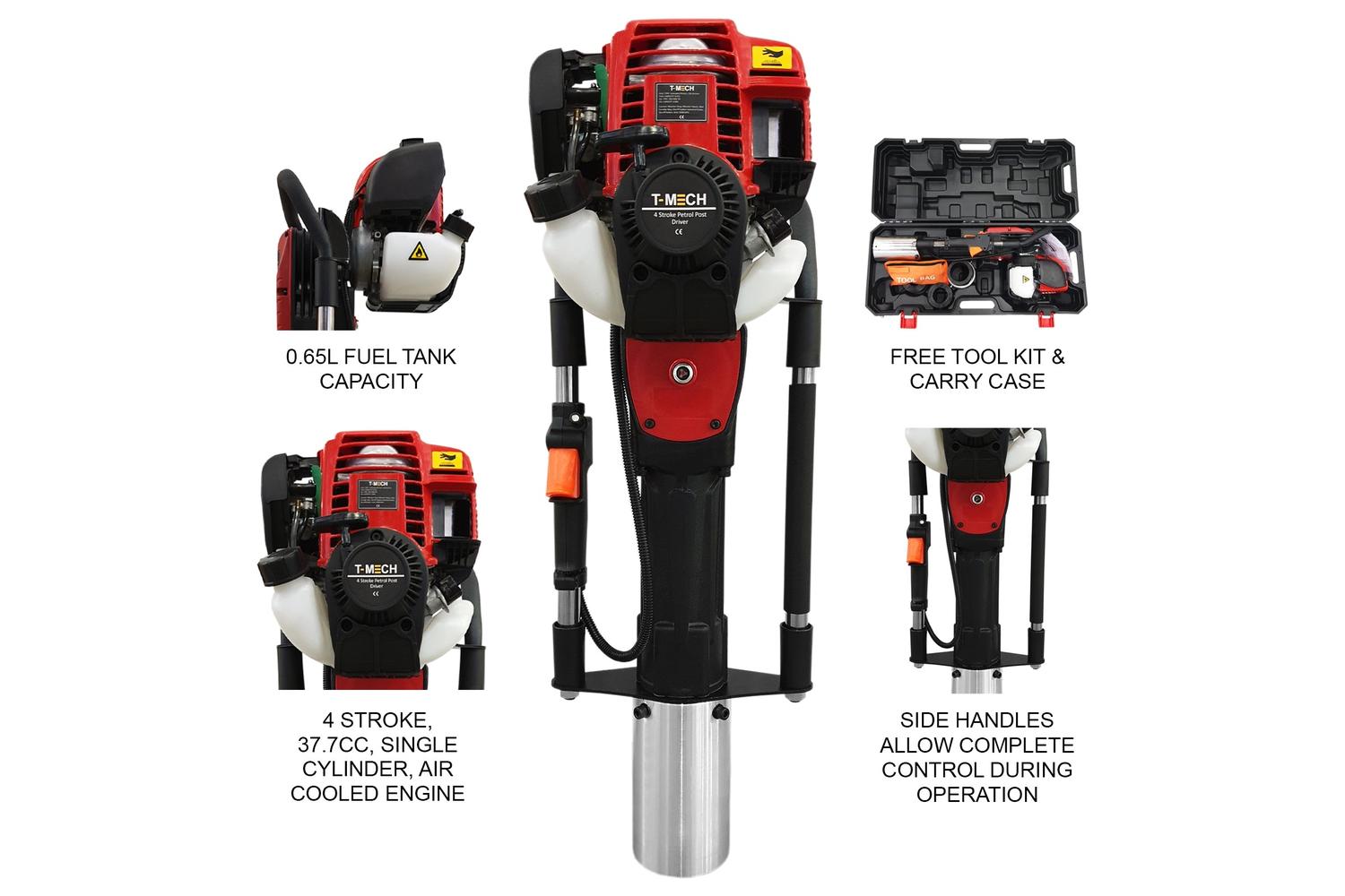 Monstershop 27329 - T-mech 4 Stroke Post Driver-4