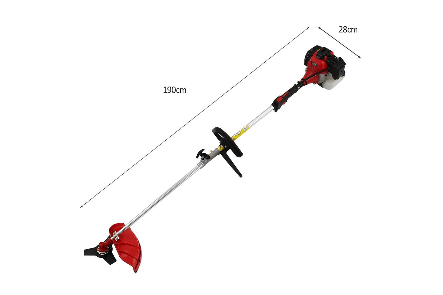 Monstershop 210984 - T-mech 5 In 1 52cc Petrol Garden Cutter-6