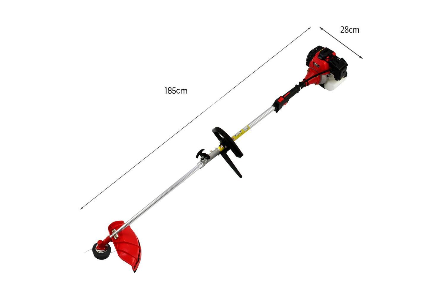 Monstershop 210984 - T-mech 5 In 1 52cc Petrol Garden Cutter-7
