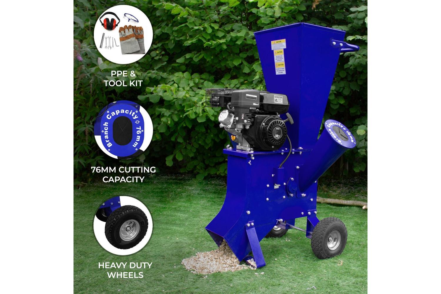 Monstershop 212347 - T-mech 7hp Wood Chipper-2