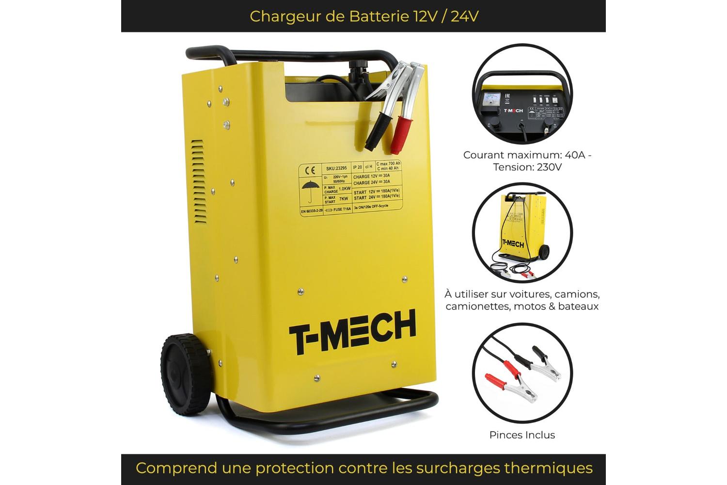 Monstershop 23295 - T-mech Battery Charger & Starter-3