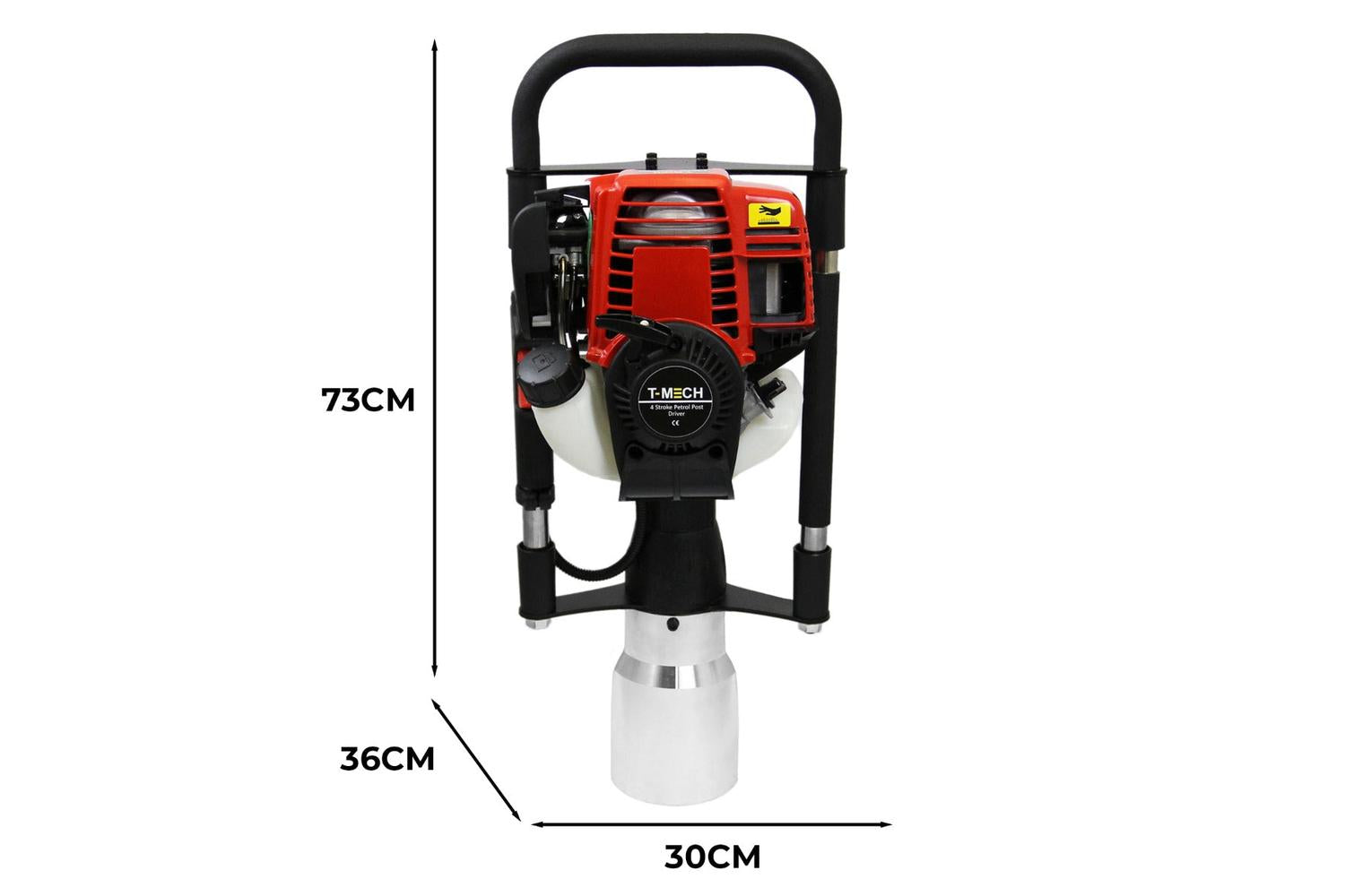 Monstershop 25872 - T-mech Earth Auger & 4-stroke Post Drive-6